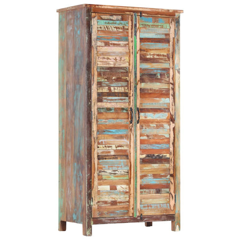 Rustika Rowe -  Wardrobe 90x50x180 cm Solid Reclaimed Wood